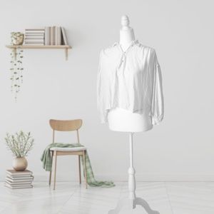 We The Free Collared Button Blouse | NWOT